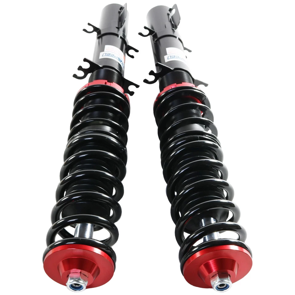 Kit de muelles helicoidales de suspensión rojos para VW Golf Mk4 2x2 solo A4 1998-2005 Foto 3 de 4