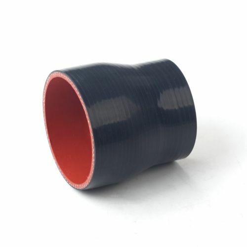 76mm-89mm Silicone Intercooler Hose Straight Reducer BKRD Tube 3" to 3.5" 3 1/2" - Picture 1 of 5