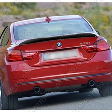 For 14-20 BMW 420i 430i 440i F32 Coupe PSM-Style Real Carbon Fiber Trunk Spoiler