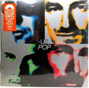 U2 - POP (2 LP Vinyl) Limited Edition Orange Vinyl >SEALED