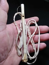 Native American Eagle Wing Bone Whistle Replica "Faded Ghost"