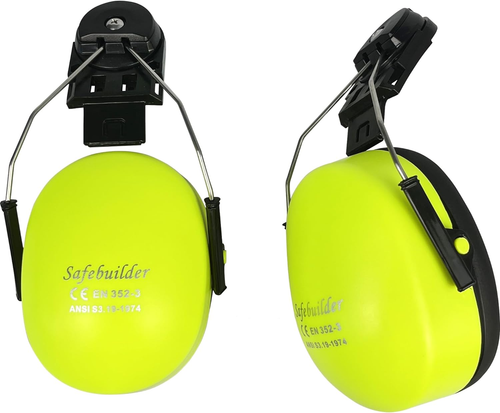 Casco di sicurezza forestale con visiera integrata in rete protezione viso paraorecchie paraorecchie 4 in 1 Cha - Foto 1 di 8