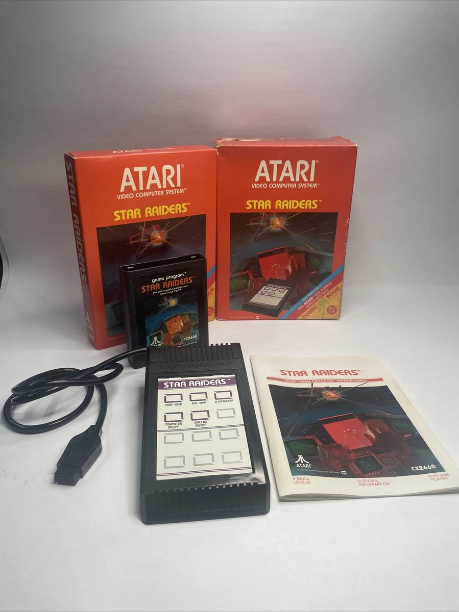 Atari Star Raiders Atari 2600 Tested With Controller Manual