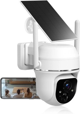 Vicohome 2CG6 Best 2K Solar Security Camera Wireless Outdoor System, No NVR N...