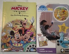 Moonlite Storytime Mickey And Friends Birthday And Winnie the Pooh Set