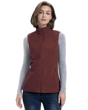 33,000ft Women's Fleece Vest, Lightweight Warm Polar Soft Vests Out... Fast Ship