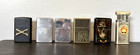 Mixed Lot 6 Lighters Zippo H 18 Smokezilla West Coast Choppers Skull Head Swords — photo 1