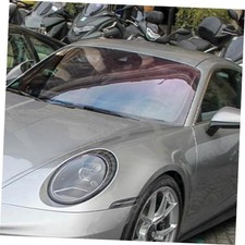 Red Blue Colorful Car Chameleon Windshield Tint Film 79.7 Vlt Car Front