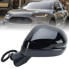 Side Mirror BSD Signal Light Heated Driver Black For HONDA HR-V 2023 2024 2025