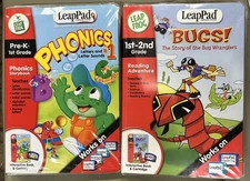 Leap Frog LeapPad Learning System Pre K - 2 Storybook Reading Adventure 