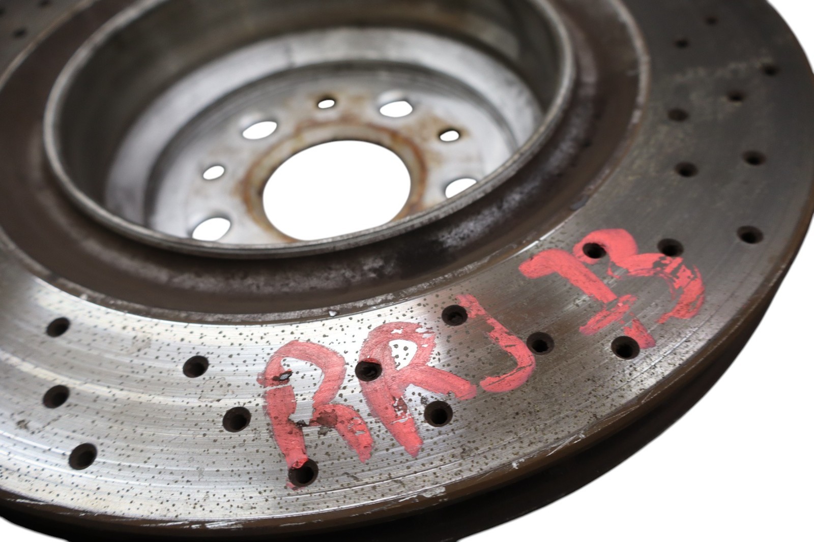 14-24 Maserati Ghibli M157 Rear Right Passenger Side Brake Rotor Disc Oem