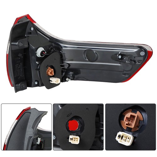 Single LH Side For Toyota Sienna Series 2015-2020 Tail Light Halogen Clear Lens - Picture 3 of 11
