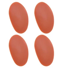 4pcs Pottery Ribs 8.7cm x 5.4cm Silicone Rubber Clay Ceramic Sculpting Tools