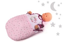 Smoby-Baby Nurse  Strampelnestchen Puppenschlafsack in rosa