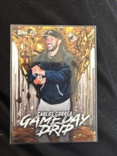 2026 Topps Series 1 Baseball Celebration Gameday Drip #GD-20 Carlos Correa Astro