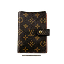 Louis Vuitton Monogram Agenda PM Day Planner Cover R20005 Authentic