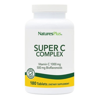 Natures Plus Super C Complex - 180 Tabletten (132,52 EUR/kg)
