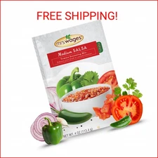 Mrs. Wages Medium Salsa Canning Mix, Quick and Easy, Simple-To-Use, Easy Storage