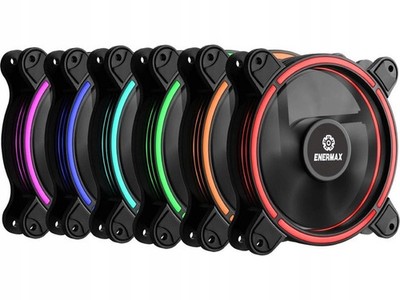 Set of six Enermax 120x120mm fans (UCTBRGB12-BP6) (B)