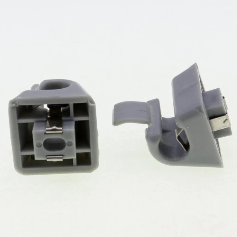 2 piezas para Mercedes Benz W123 W124 W126 gris parasol gancho clip 12681000128412 Foto 2 de 4