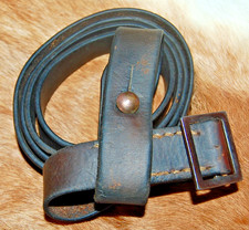 Yugoslavian SKS M59/66 Leather Rifle Sling - Used Surplus