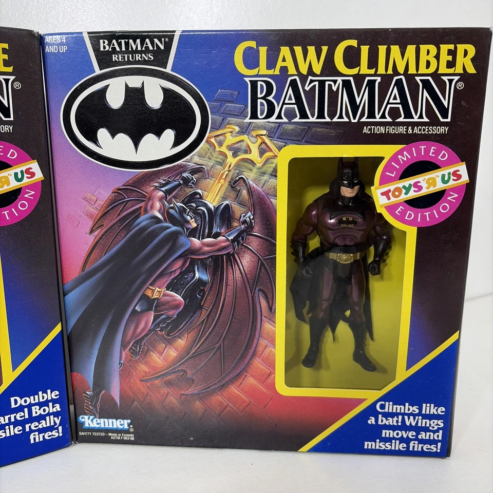 Kenner Batman Returns Polar Blast Bola Strike Claw Climber 1991 nuevo Foto 4 de 4
