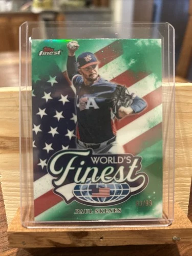 2026 Topps Finest Paul Skenes Green (RAW)