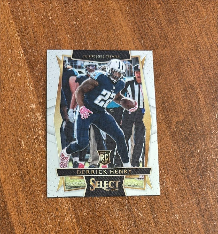 Derrick Henry 2016 Panini Select Rookie #22 Alabama Ravens Titans RC