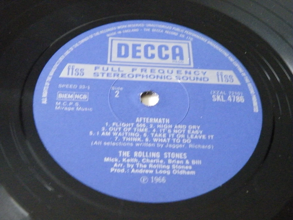 THE ROLLING STONES 'AFTERMATH' LP UK DECCA 1970 REISSUE OF 1966 LP - Image 4 of 4