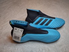 Adidas Predator 19 FG J Kids Firm Ground Soccer Cleats Bright Cyan Sz 5 Boys