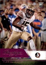 2021 Panini Chronicles Draft Picks Prestige Pink #95 Tamorrion Terry Rookie Card