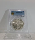 GOLD SHIELD!  1887-P  Morgan Silver Dollar, PCGS MS-65!