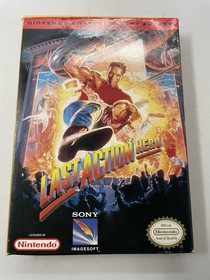 Last Action Hero Complete CIB Nintendo NES Tested Sony