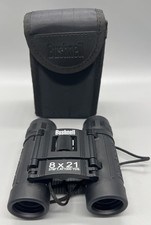 Bushnell Compact 8 x 21 Adjustable Binoculars 392 FT At 1000 YDS With Case