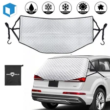 Car Rear Windshield Snow Cover for SUV Winter Back Window Frost Protector Guard