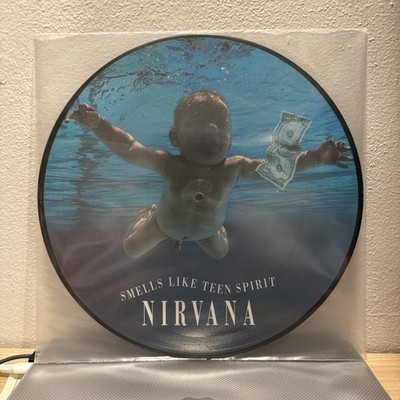 Nirvana Smells Like Teen Spirit 1991 Vinyl Sub Pop Records 1st Prs 12'' Pic Disc