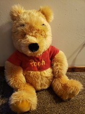 Official Disney Winnie the Pooh Medium Plush 18 inches Sitting Disney Store Soft