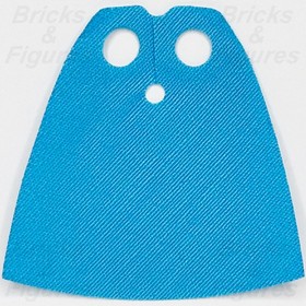 LEGO&reg; Dark Azure Minifigure Cape Cloth Starched Iridescent Dots 4.0cm Part 70810