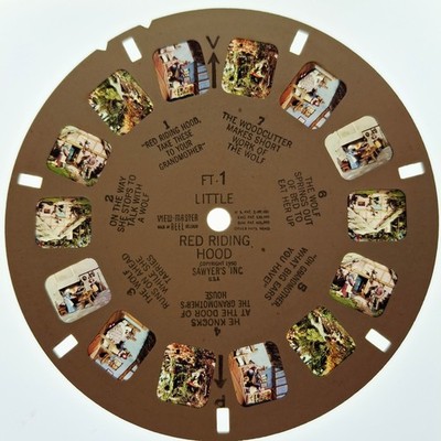 Rotkäppchen 1950 View-Master Einzelrolle FT-1. (refB.N)