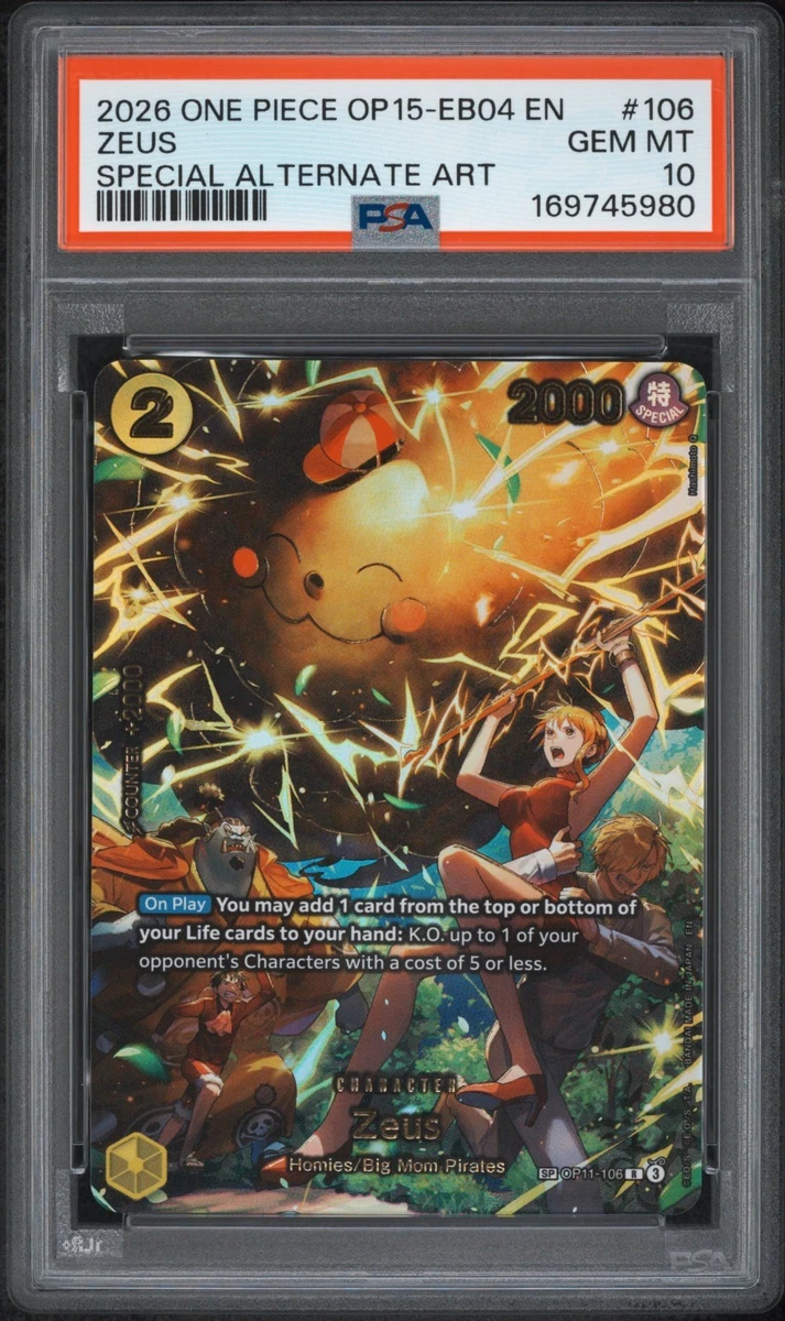 25+ Zeus OP11-106 Adventure on Kami's Island for sale | Updated