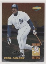 1996 Score Titanic Taters Cecil Fielder #12 0q3