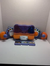 V Tech V Smile With One Controller And 3 Games, With Power Cord