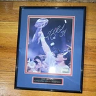 Tedy Bruschi Autographed 8x10 Photo Super Bowl XXXVI New England Patriots