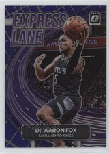 2022-23 Panini Donruss Optic Express Lane Purple Prizm De'Aaron Fox #14 1g4r