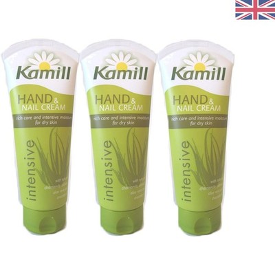 Intensive feuchtigkeitsspendende Kamillenextrakt Handcreme - 3er Pack, 100ml Flaschen