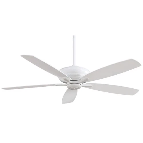 Minka Aire Kola-XL 60" Ceiling Fan - White 5-Blade Remote Control - Picture 2 of 2