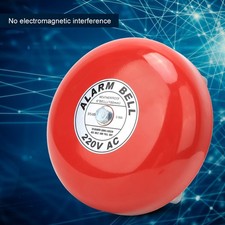 A-CB-6A-Fire Alarm Bell 150mm 95dA-Red Industrial Building Elevator Alarm Bell