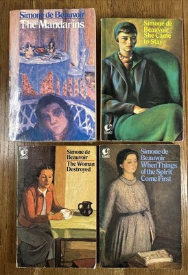 Simone de Beauvoir UK Fontana 4 Vol PB Set: Mandarins - Destroyed - Stay- Spirit