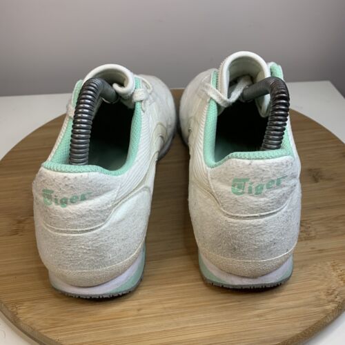 Asics Onitsuka Tiger Ultimate 81 Womens Size 8.5 Running Shoes White Teal - Picture 4 of 8