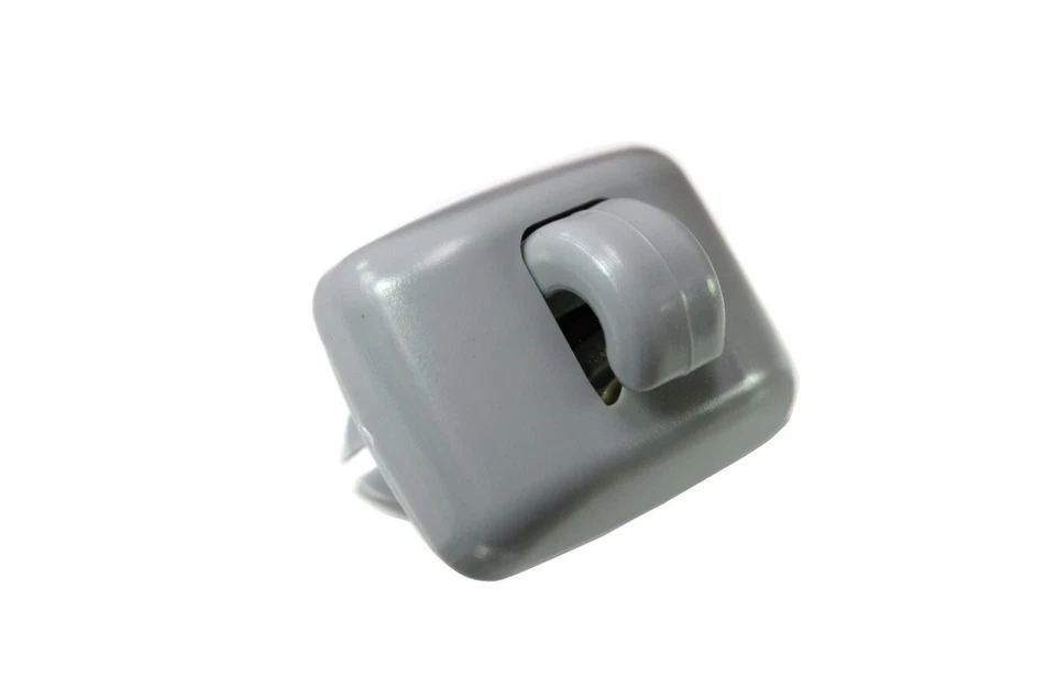 Sun Visor Hook Clip Gray Left Right Pair for Audi A4 Q5 S4 TT TTS Quattro - Изображение 4 из 4